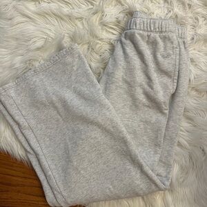 Ultra high rise wide leg Hollister sweatpants